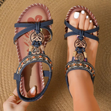Bleu Foncé/Marron