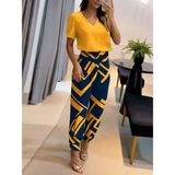Jaune avec motif