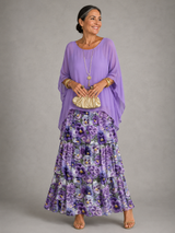 Violet fleuri