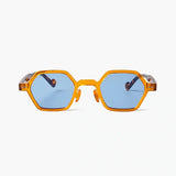 ambre/bleu