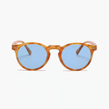 ambre/bleu clair